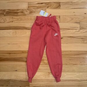 Nike Kids Coral Pink Jogger Sweatpants NWT